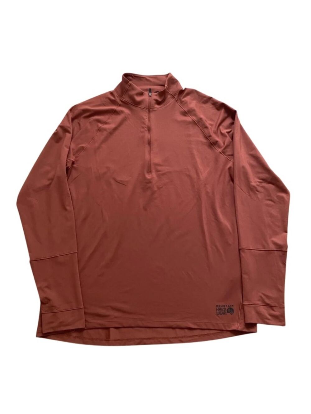 Mountain Hardwear Men's XL Half-Zip in Rust #0161